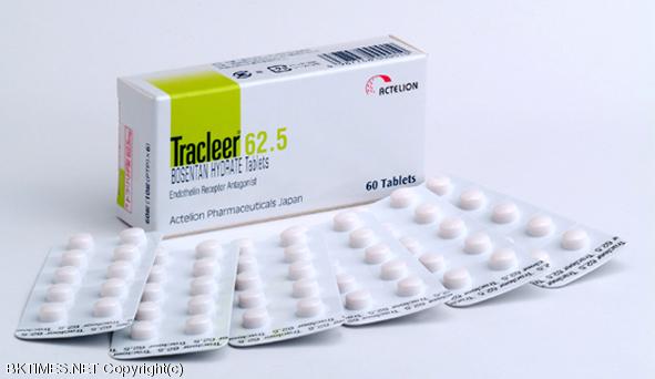 ڸ ĸƼ ڸ(Actelion Pharmaceuticals Korea Ltd.)  ѵǰ 11 1Ϻ 󵿸  ġ ƮŬ Tracleer(bosentan)    ǿ . 